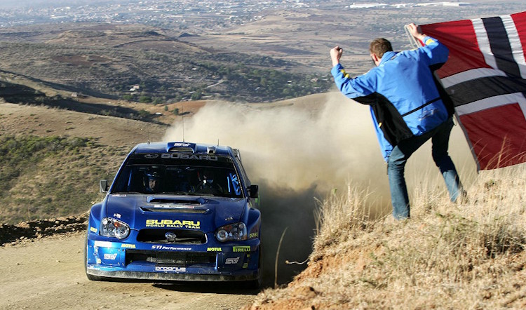AutoArt Subaru Impreza WRC P.Solberg-P.Mills 2005 RALLY MEXICO